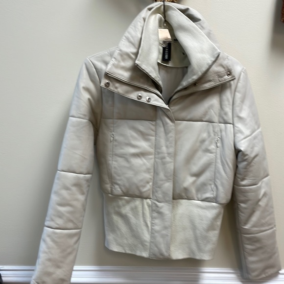 New Women’s JAKETT Leather Puffer Jacket By Giacca Lusso!🔥🔥🔥 - Picture 5 of 16